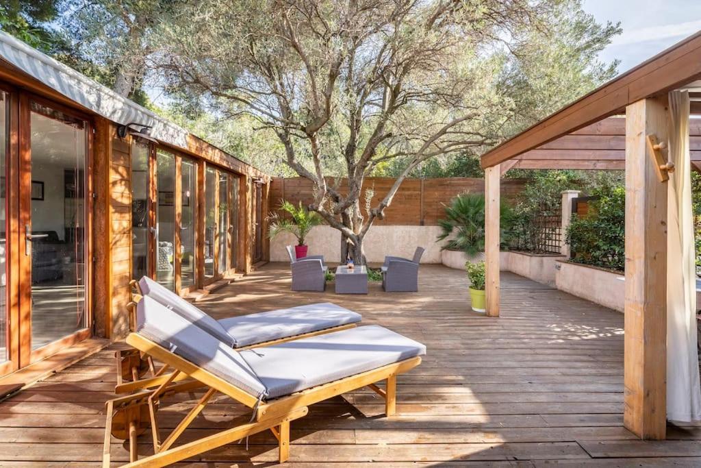 Apartamento Studio Jacuzzi Prive A 8 Min A Pied De La Plage La Ciotat Exterior foto